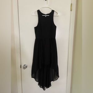 Black High-Low Dress